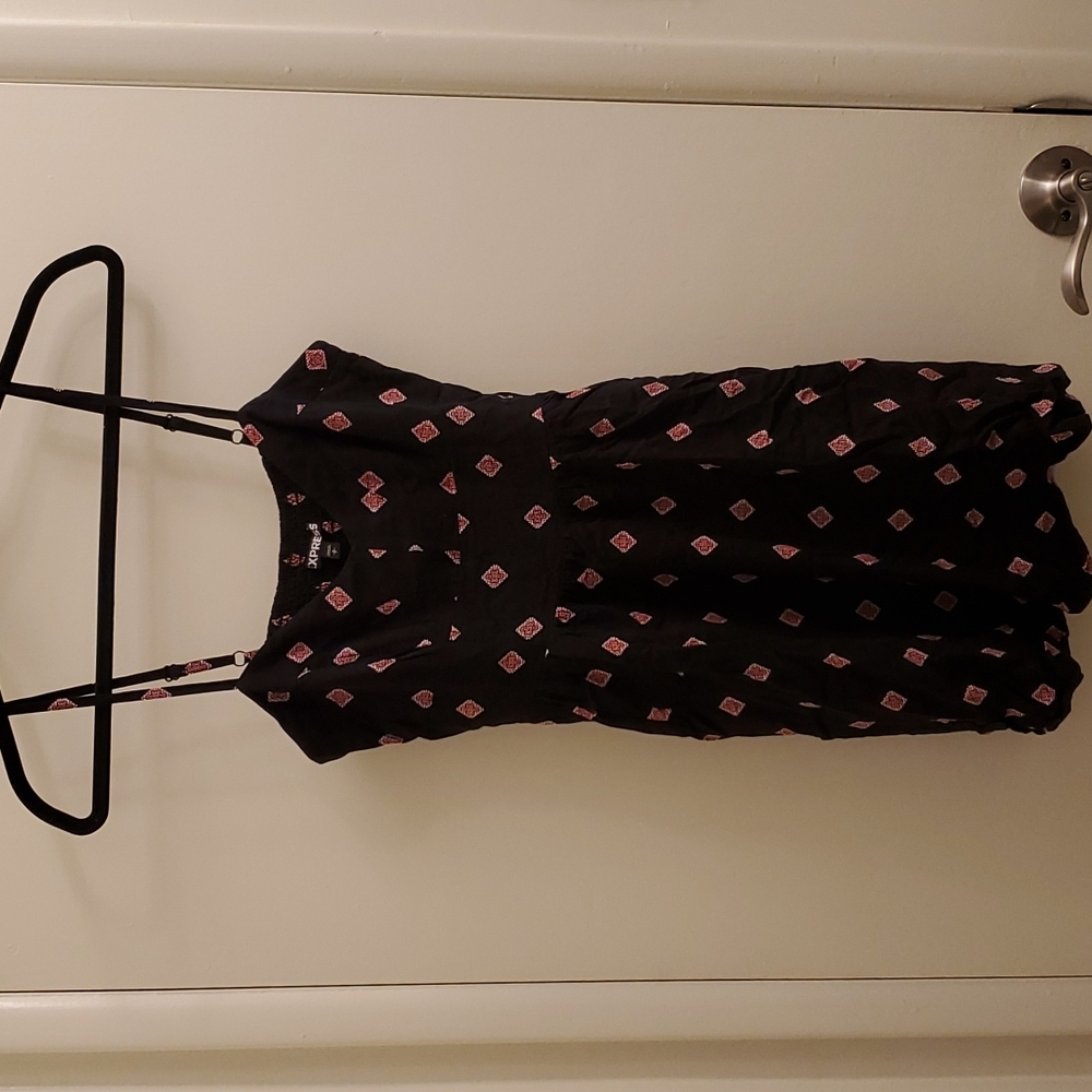 Express Mini Adjustable Straps Casual Dress